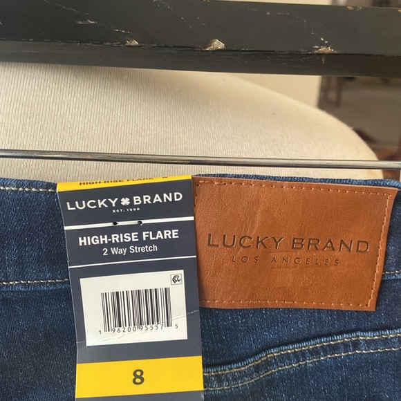 NWT Lucky Brand High-Rise Flare Jeans, see measurements in photos below - Picture 3 of 12